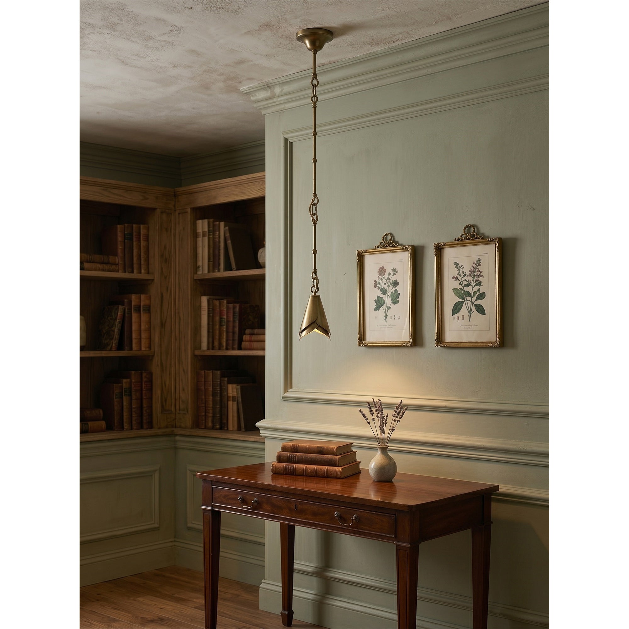 Horse Hoof Piel Pendant Lamp