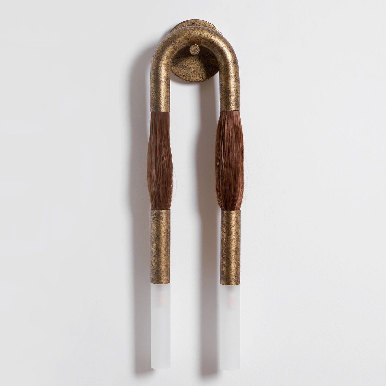 Doppelkopf-Wandleuchte „Antonia“