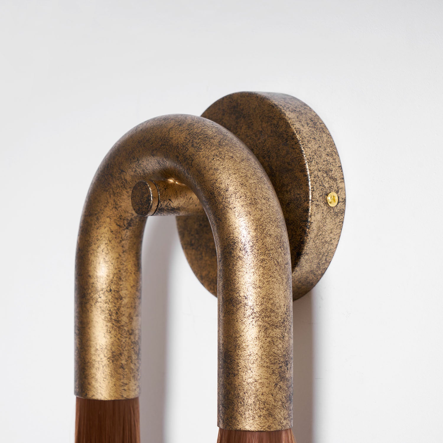 Doppelkopf-Wandleuchte „Antonia“