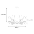 Load image into Gallery viewer, Hour Rho Chandelier
