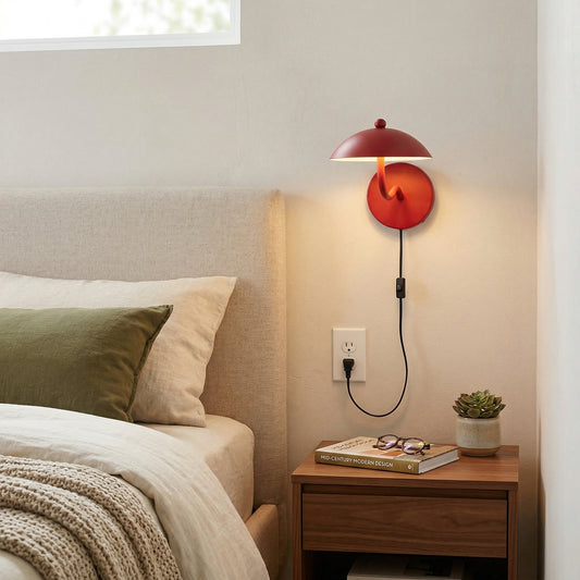 Ripple Plug-in Wall Lamp