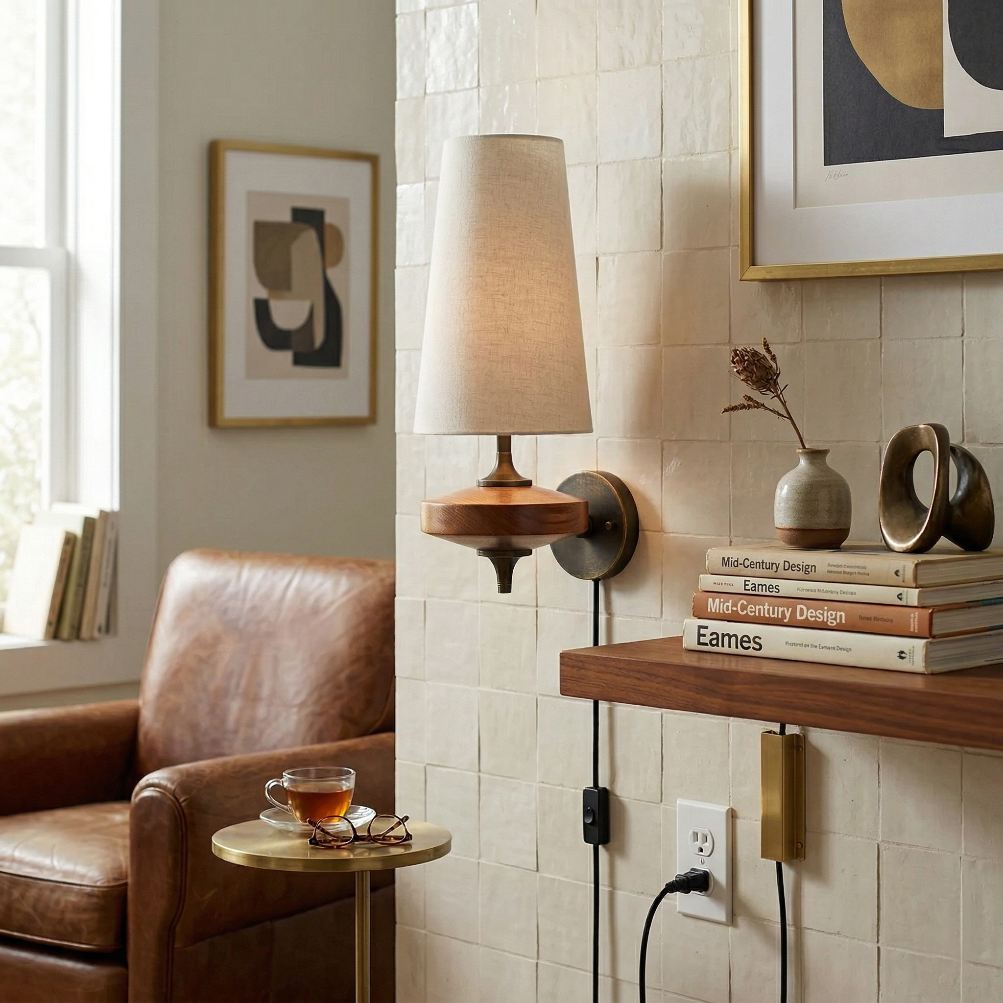 Hour Rho Plug-in Wall Lamp