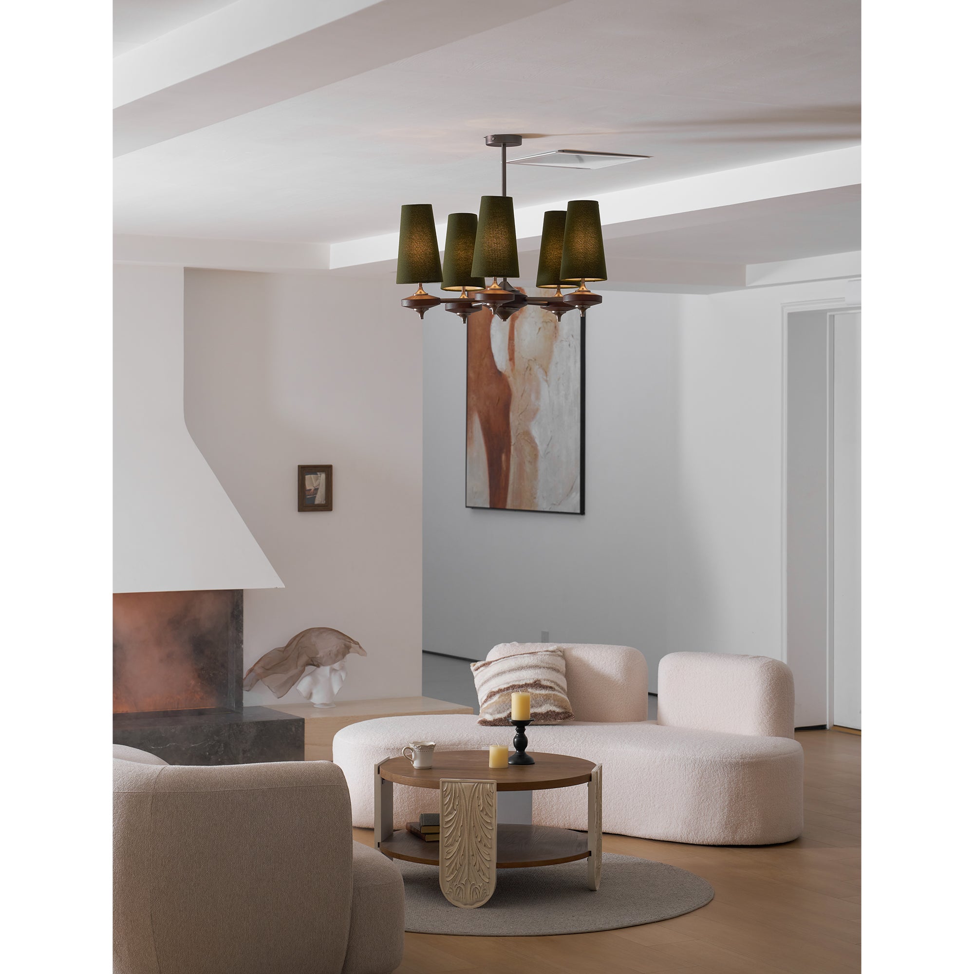 Hour Rho Chandelier