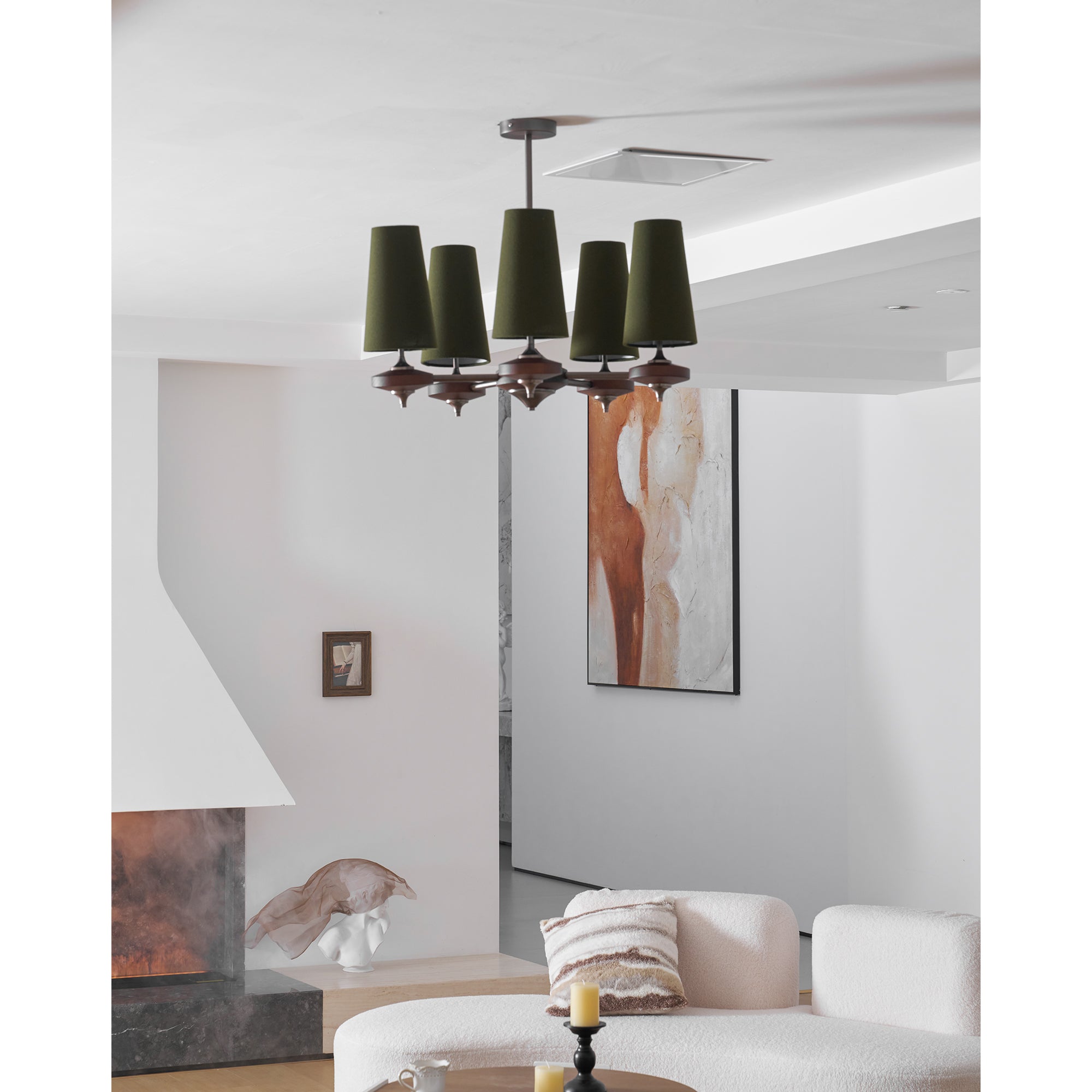 Hour Rho Chandelier