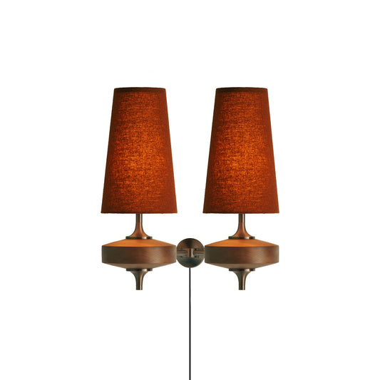 Hour Rho Plug-in Wall Lamp