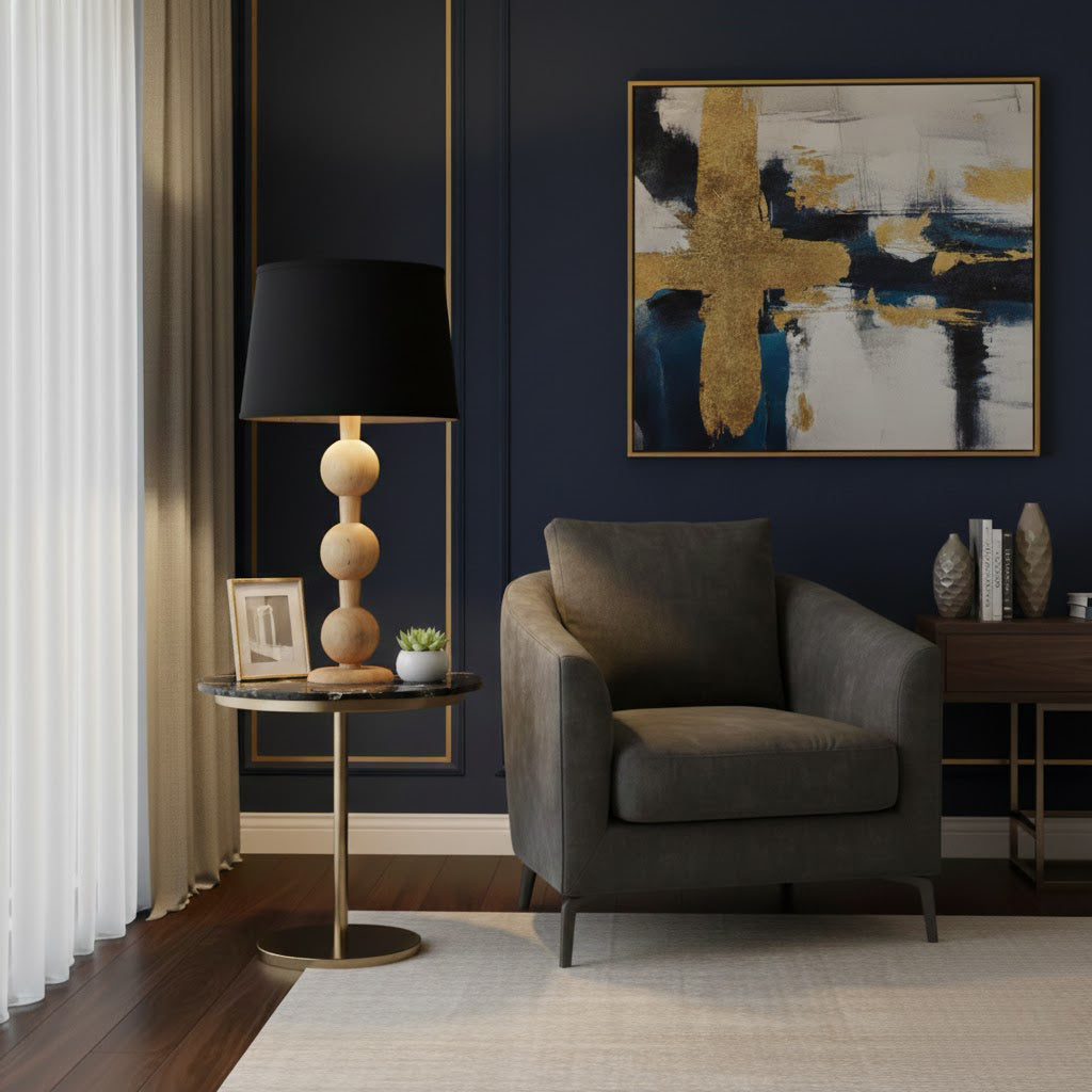 Hugo Barbell Table Lamp