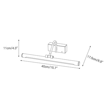 Ikon LED Wall Sconce – detail 3 — Dimension drawings 1