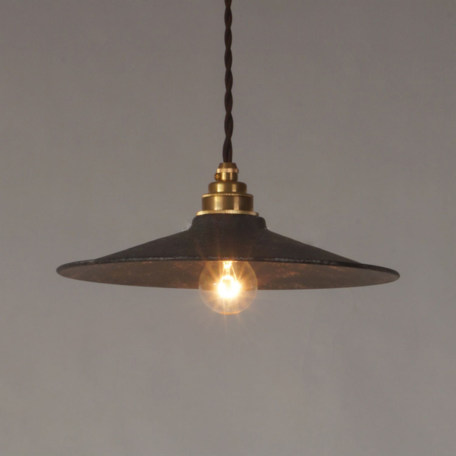 Industrial Flat Pendant Light