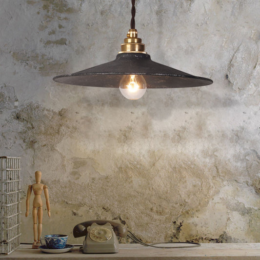 Industrial Flat Pendant Light