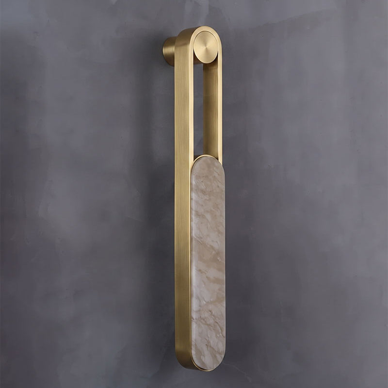 Inez LED Alabaster Wall Sconce