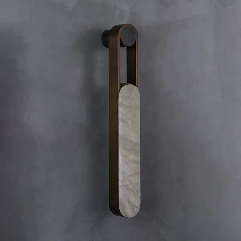 Inez LED Alabaster Wall Sconce