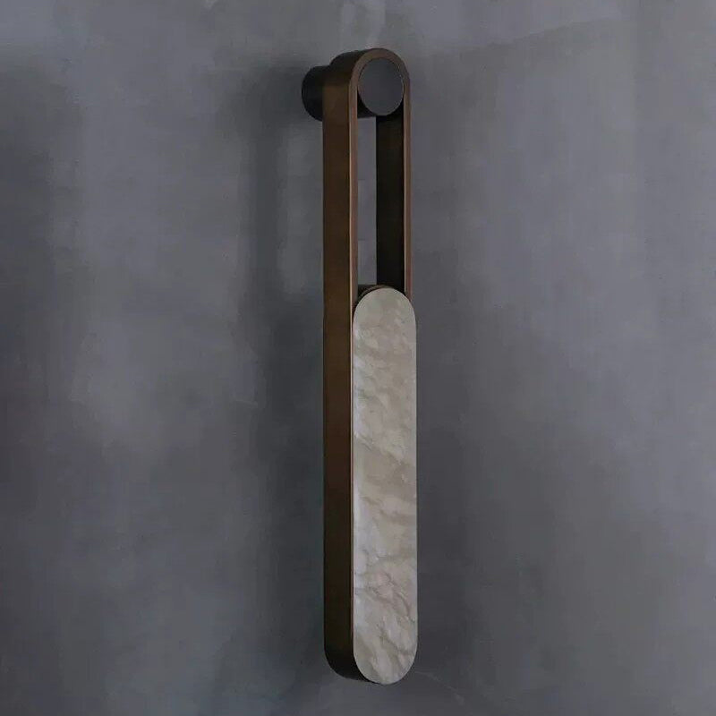 Inez LED Alabaster Wall Sconce