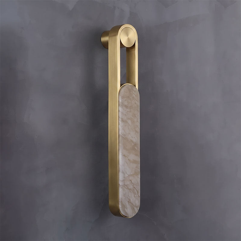Inez LED Alabaster Wall Sconce
