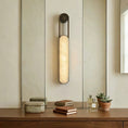 Charger l'image dans la visionneuse de la galerie, Inez LED Alabaster Wall Sconce
