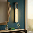 Charger l'image dans la visionneuse de la galerie, Inez LED Alabaster Wall Sconce
