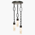 Load image into Gallery viewer, Chain Alabaster Chandelier
