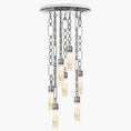 Load image into Gallery viewer, Chain Alabaster Chandelier
