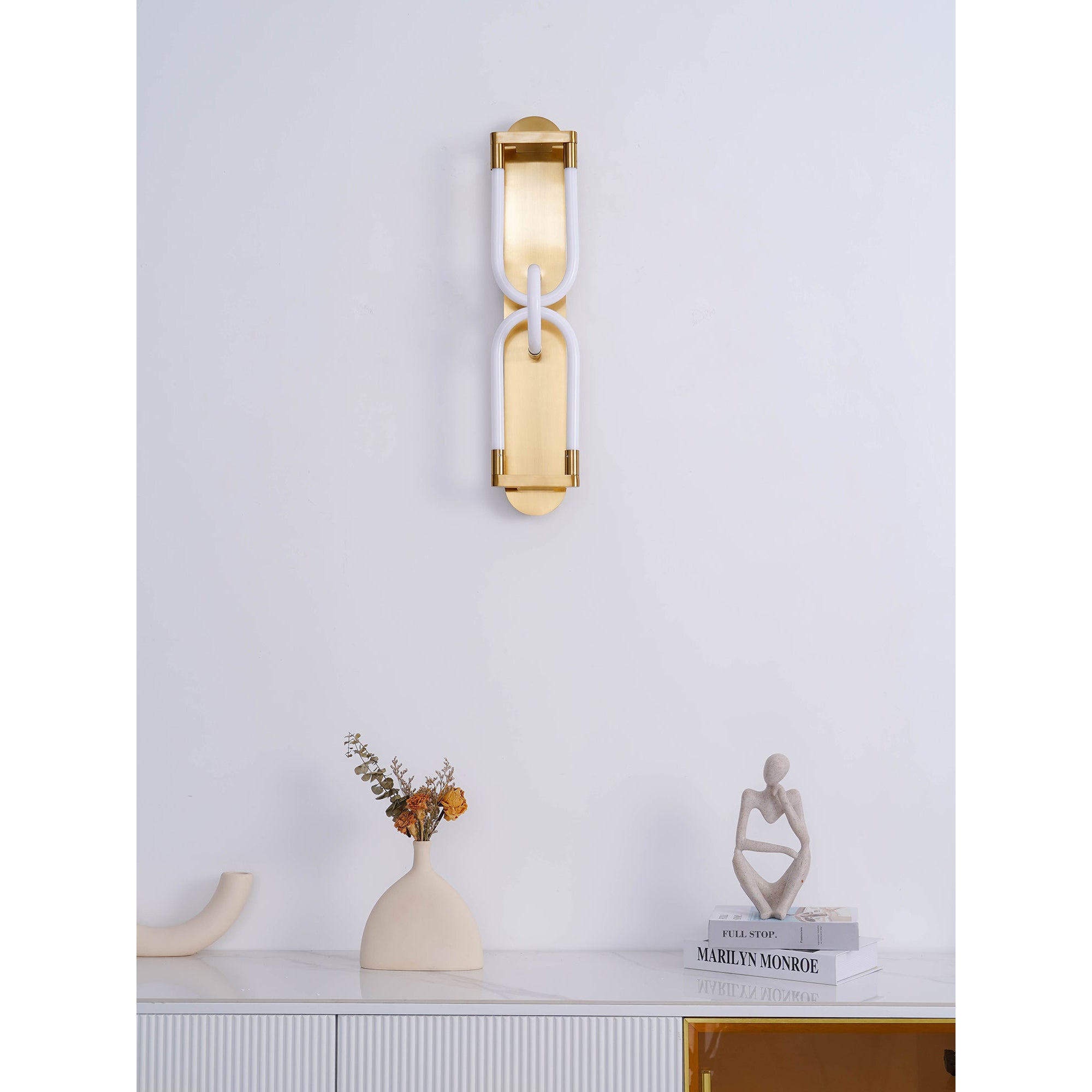 Interlocking Fingers Wall Lamp