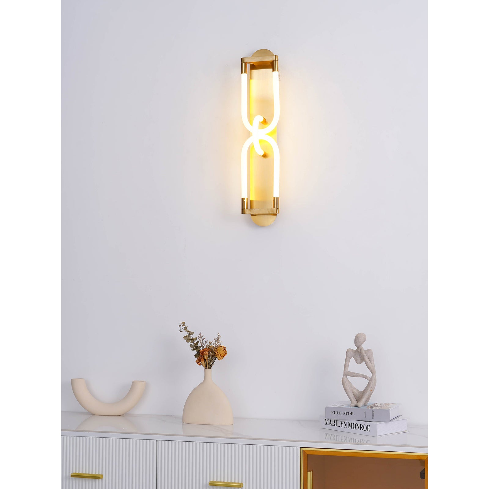 Interlocking Fingers Wall Lamp