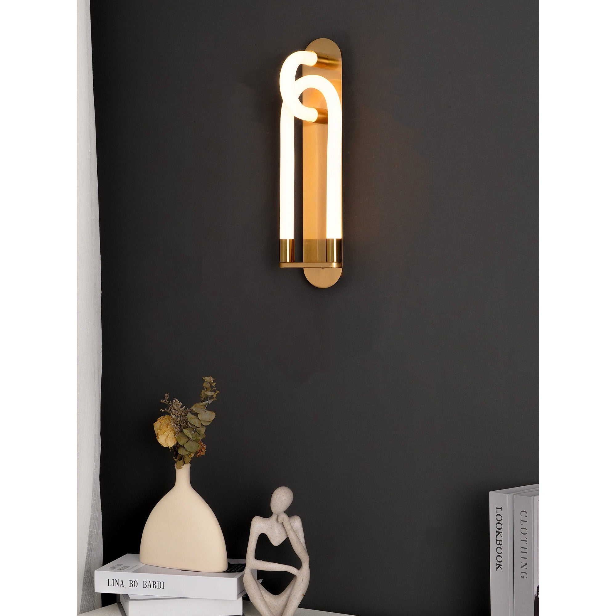 Interlocking Fingers Wall Lamp