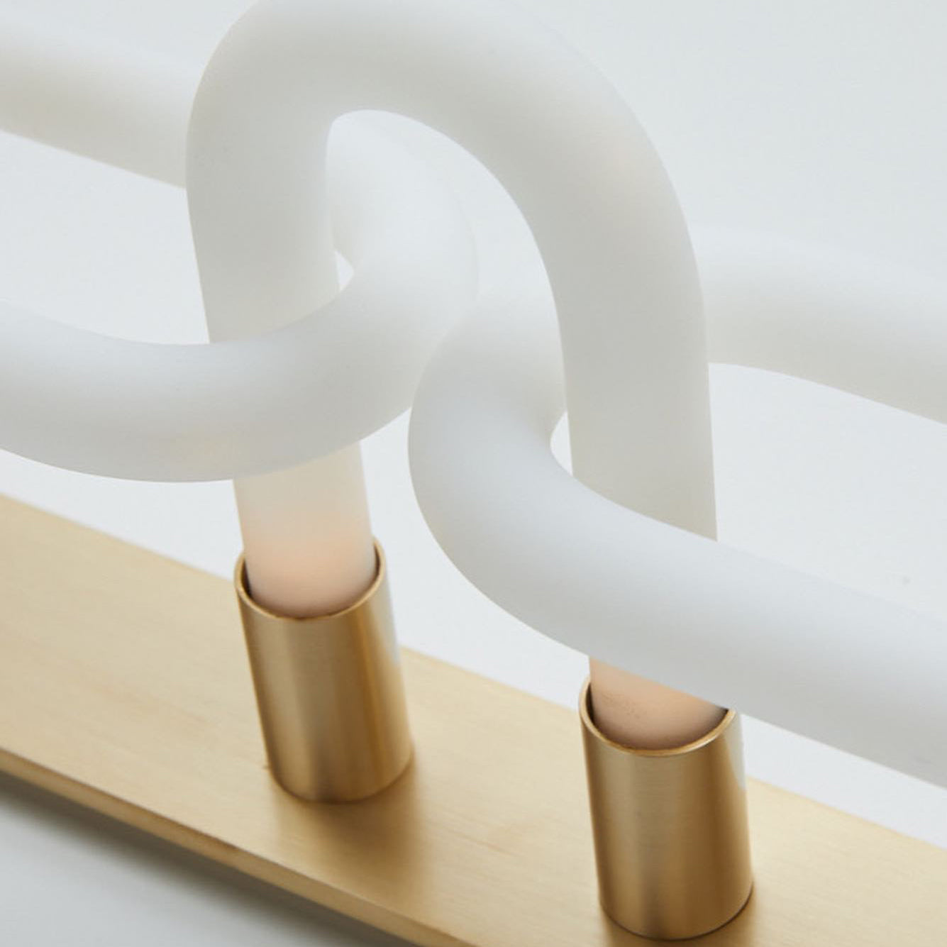 Interlocking Fingers Wall Lamp