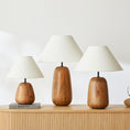 Load image into Gallery viewer, Irving Wood Table Lamp
