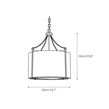 Ivan Chandelier – detail 4 — Dimension drawings 2