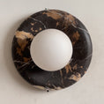 Load image into Gallery viewer, Orli Black Marble Sconce
