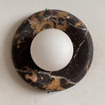 Load image into Gallery viewer, Orli Black Marble Sconce

