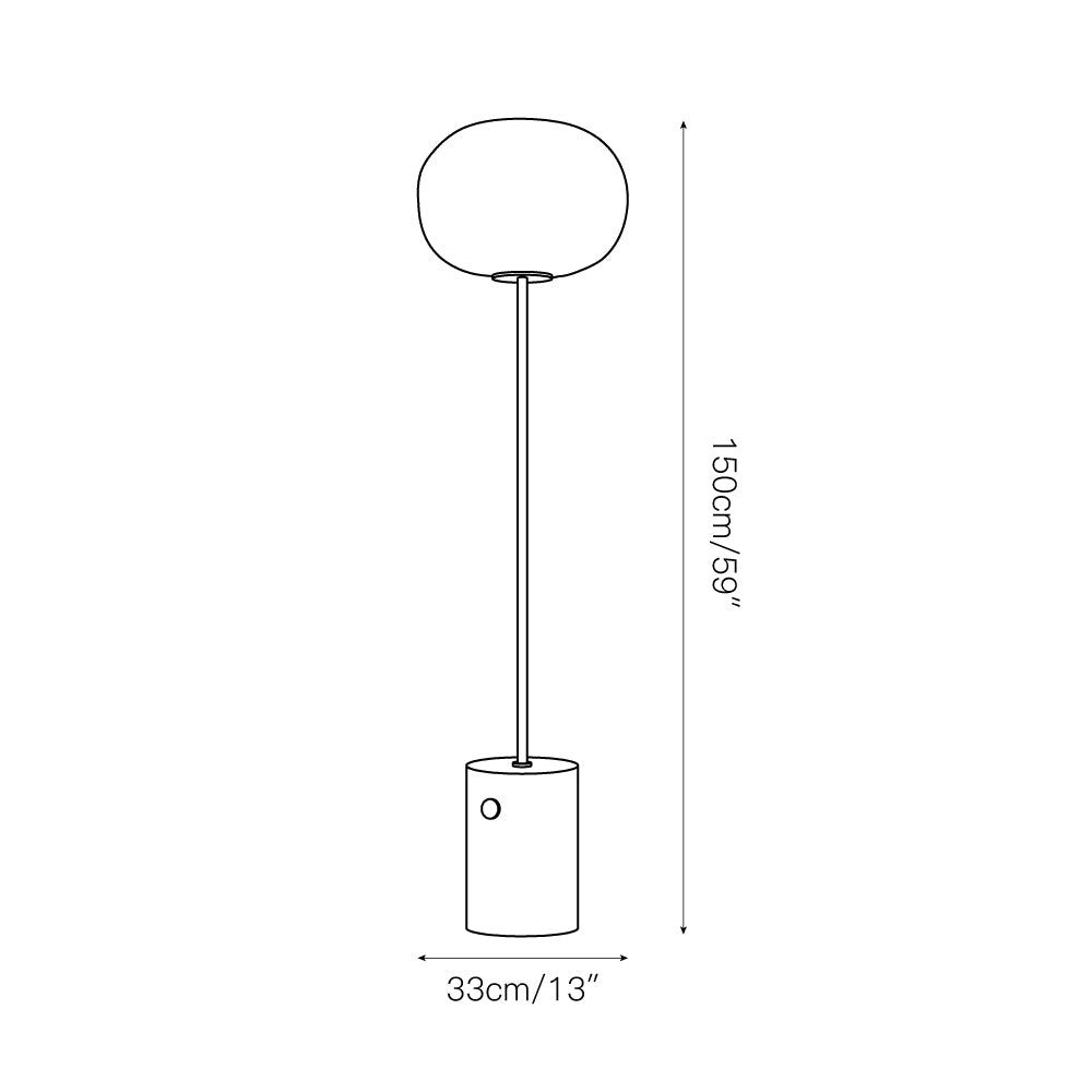 JWDA Stehlampe 