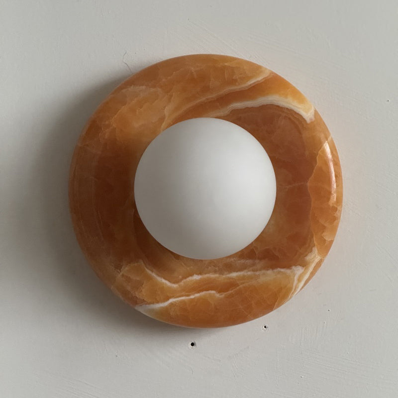 Orli Yellow Onyx Sconce