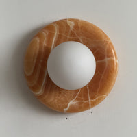 Orli Yellow Onyx Sconce – detail 19