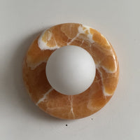 Orli Yellow Onyx Sconce – detail 21