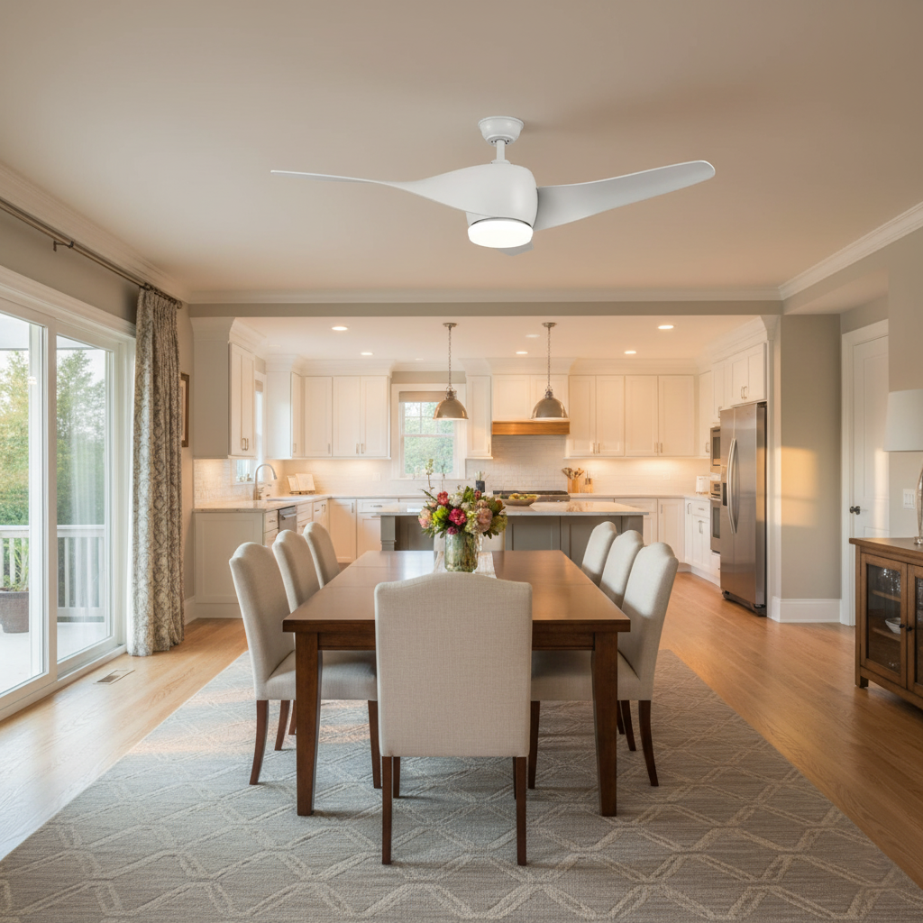 Janubi 52″ Ceiling Fan Light