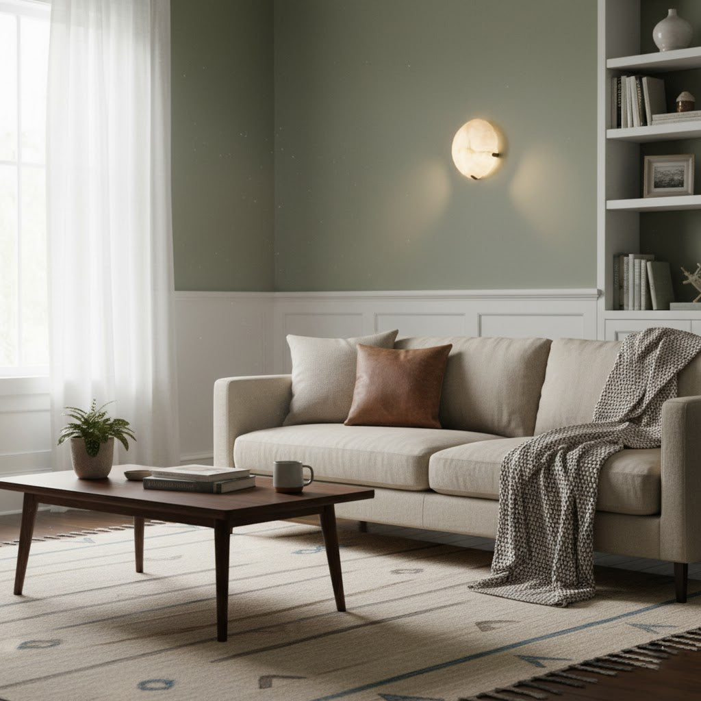 Jellyfish Alabaster Wall Lamp