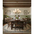 Load image into Gallery viewer, Jeremiah Vintage Brass Chandelier
