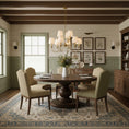 Load image into Gallery viewer, Jeremiah Vintage Brass Chandelier
