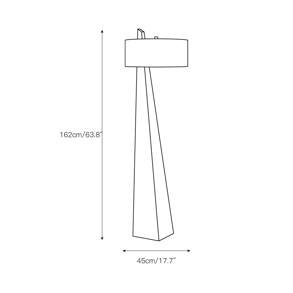 Jett Obelisk Floor Lamp