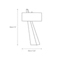 Load image into Gallery viewer, Jett Obelisk Table Lamp
