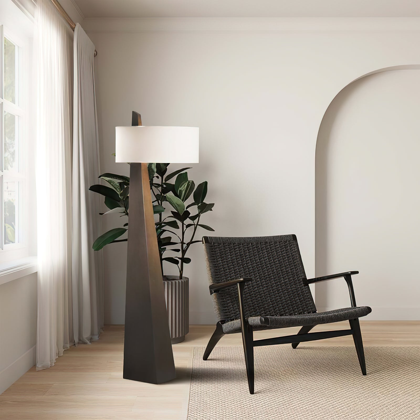 Jett Obelisk Floor Lamp