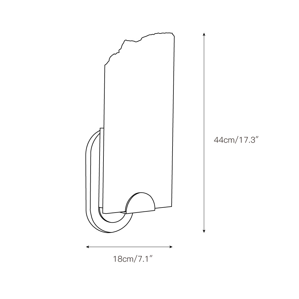 Jonah Alabaster Wall Lamp