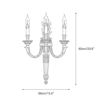 Julienne Wall Lamp – detail 4 — Dimension drawings 1