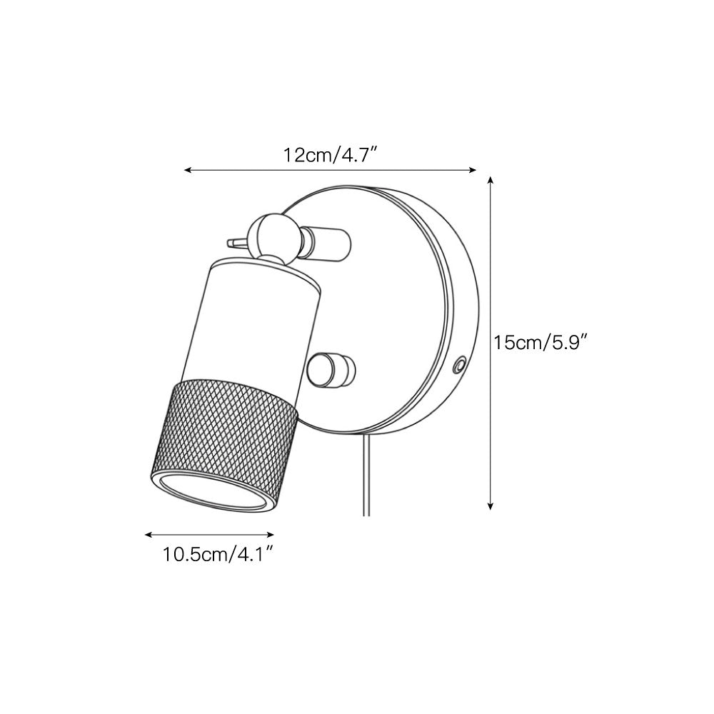 Jura Plug-in Wall Sconce