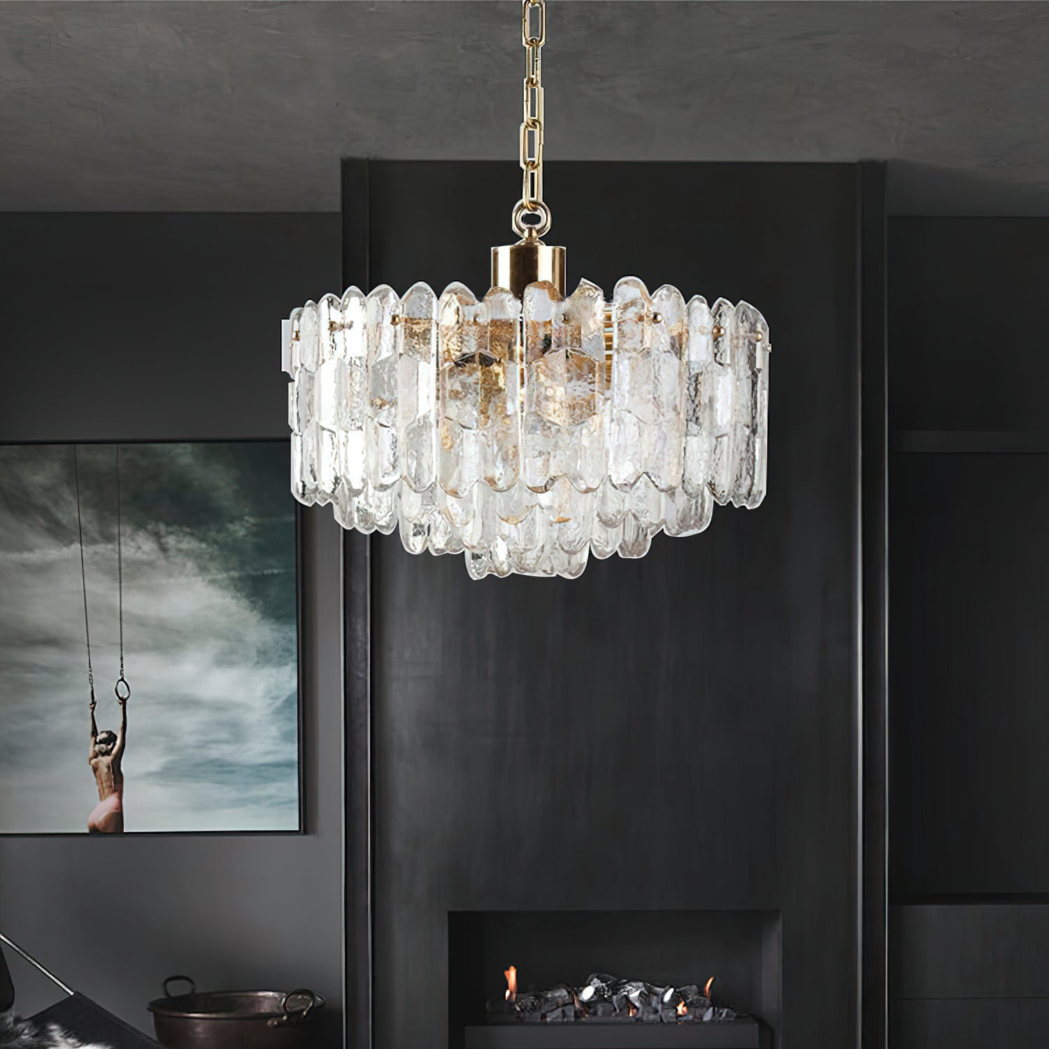 Kalmar Palazzo Glass Chandelier