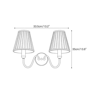 Kandras Wall Sconce – detail 4 — Dimension drawings 2