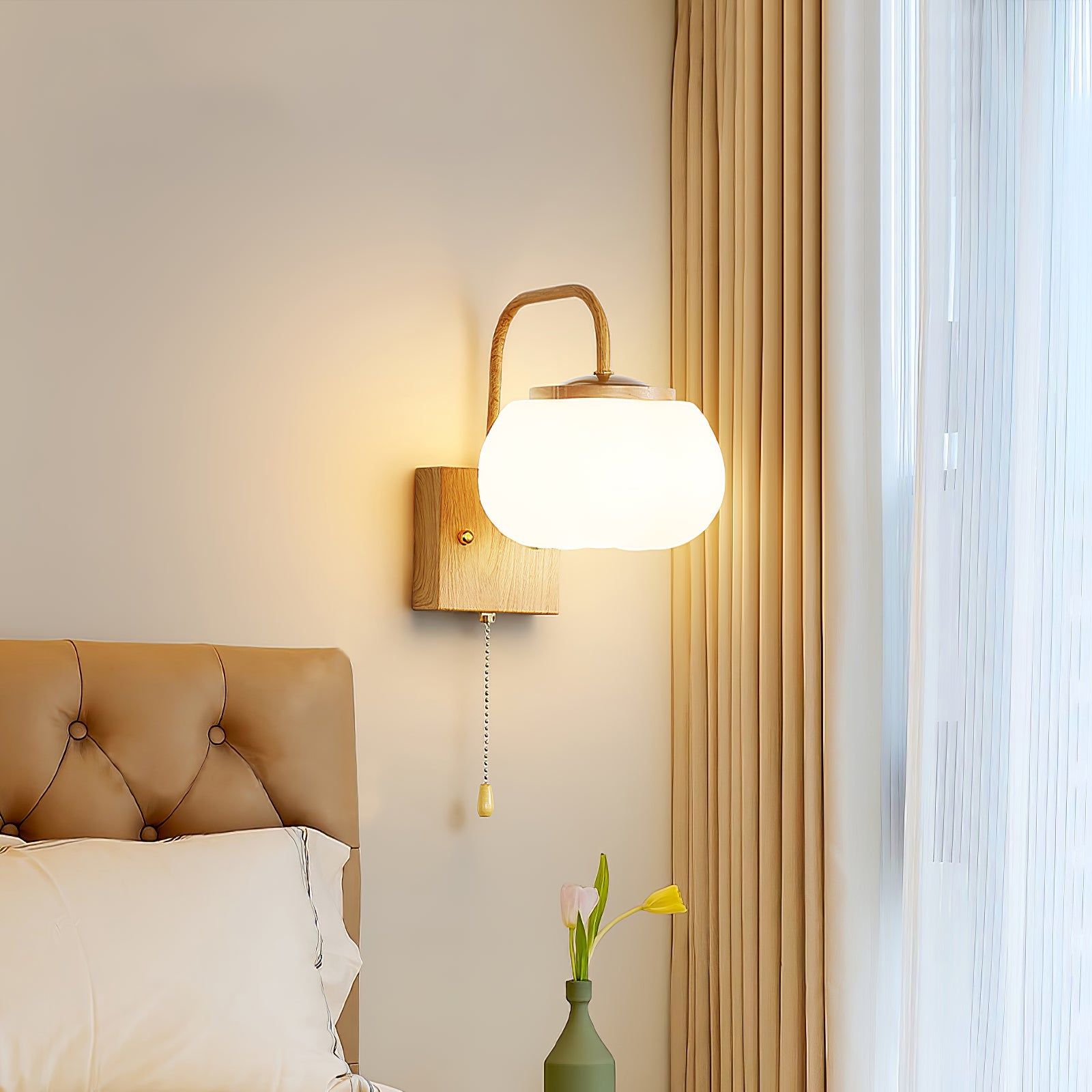 Kapok Flower Wall Lamp