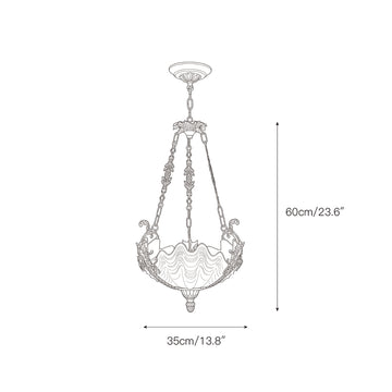 Kensington Palace Grand Chandelier – detail 3 — Dimension drawings 1