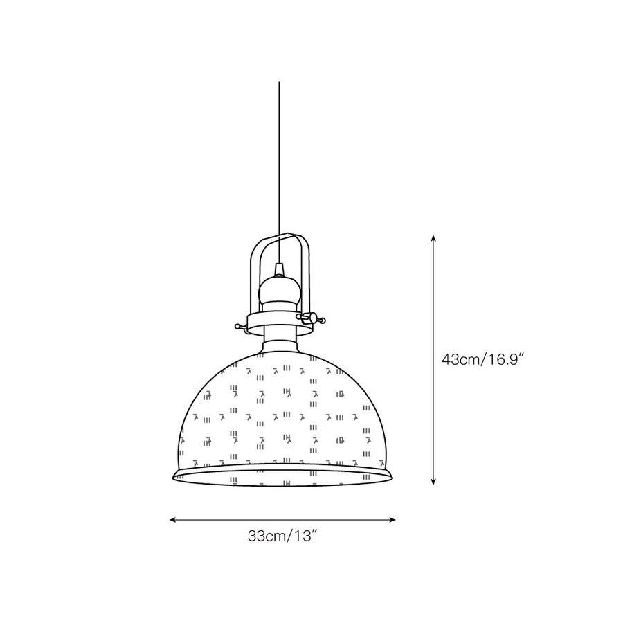 Kichler Everly Pendant Lamp – detail 4 — Dimension drawings 2