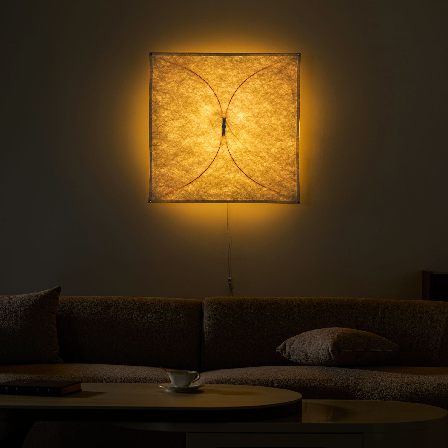 DuPont Paper Plug-in Wall Light