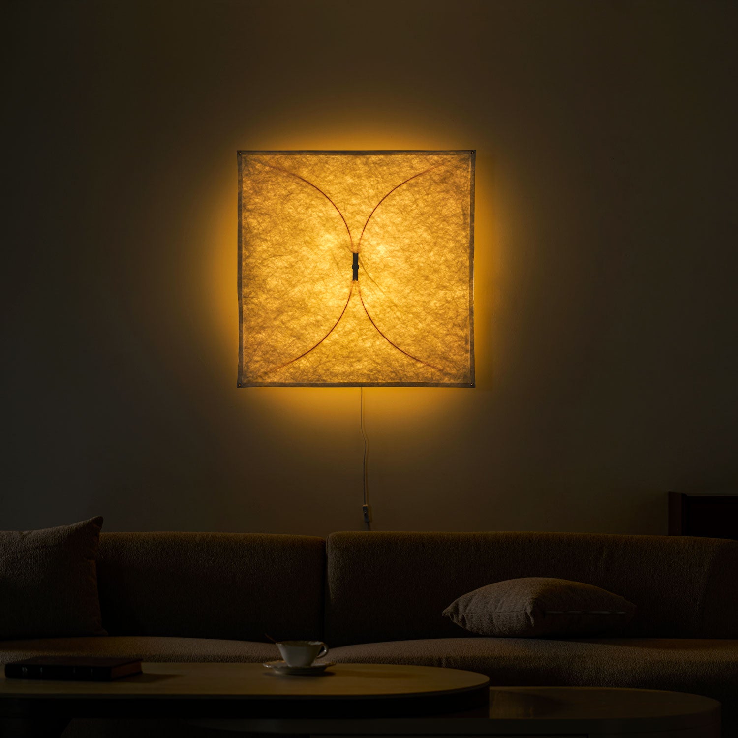 DuPont Paper Plug-in Wall Light